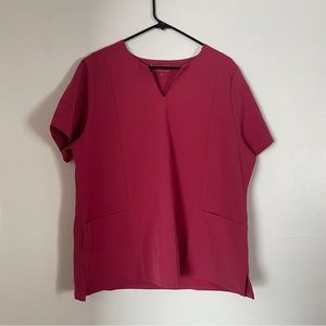 NWT Mandala Notch Neck Scrub Top | Size: XL